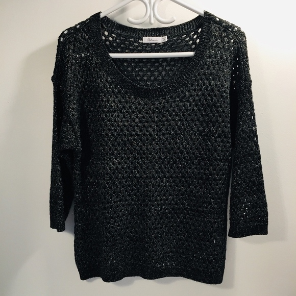 Reitmans Open Weave Sweater Petite Large - Picture 1 of 7